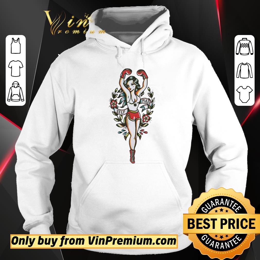Top Girl Boxing Self Made Flower shirt