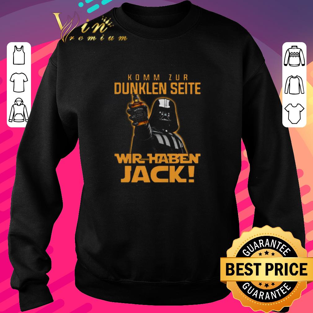 Official Komm Zur Dunklen Seite Wir Jack Darth Vader Jack Daniel's shirt 6 Official Komm Zur Dunklen Seite Wir Jack Darth Vader Jack Daniel's shirt