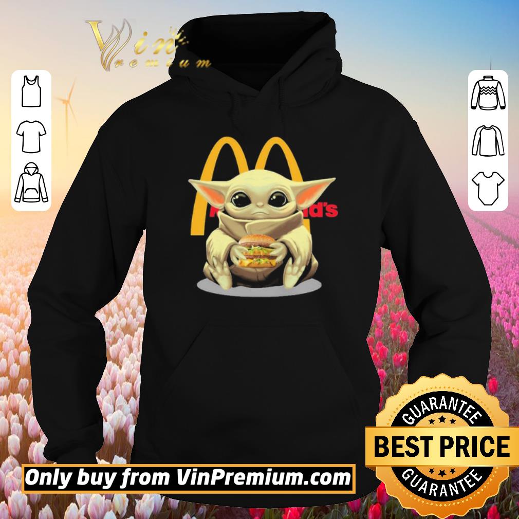 Hot Baby Yoda hug McDonald’s shirt 6 Hot Baby Yoda hug McDonald’s shirt