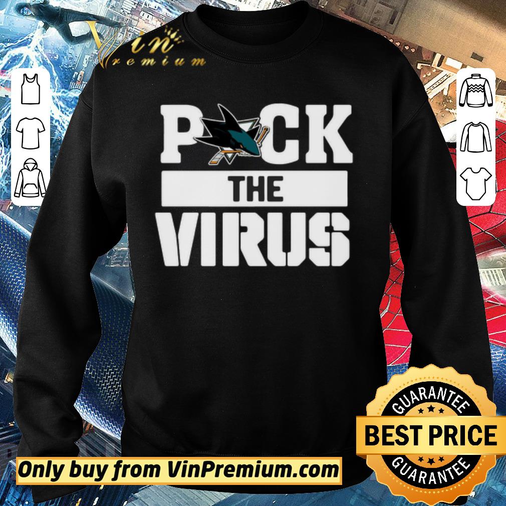 Original San Jose Sharks Puck The Virus shirt