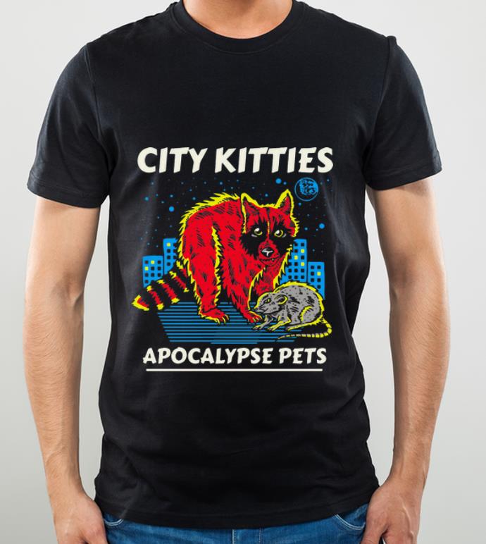Nice Racoon City Kitties Apocalypse Pets shirt