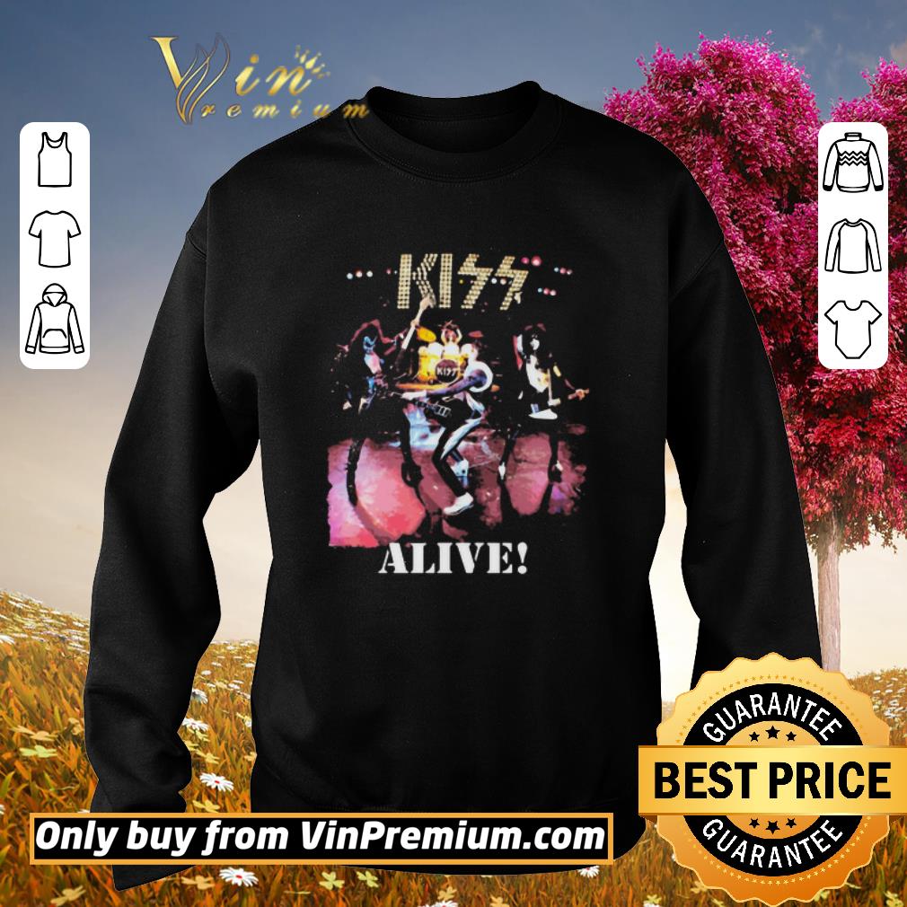 Pretty Kiss Band Alive Worldwide shirt