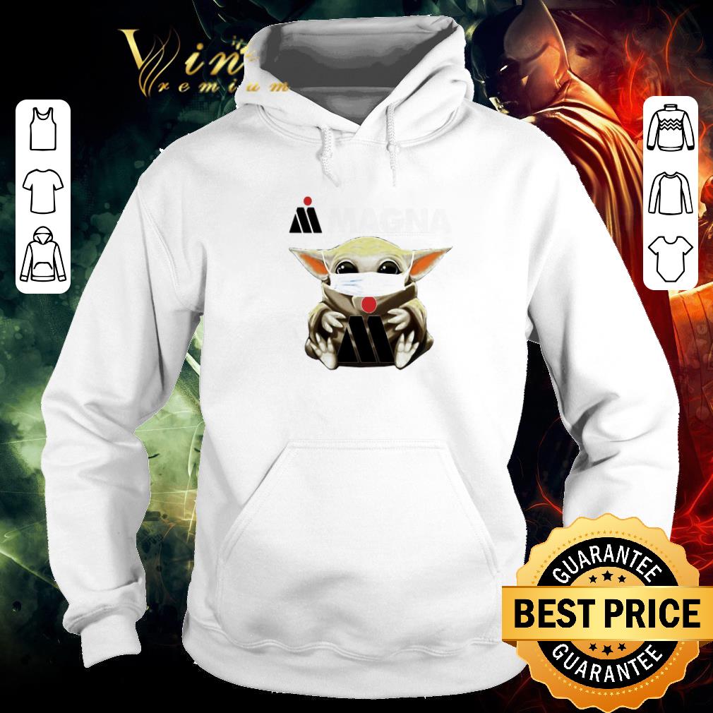 Original Star Wars Baby Yoda Mask Magna International Coronavirus shirt