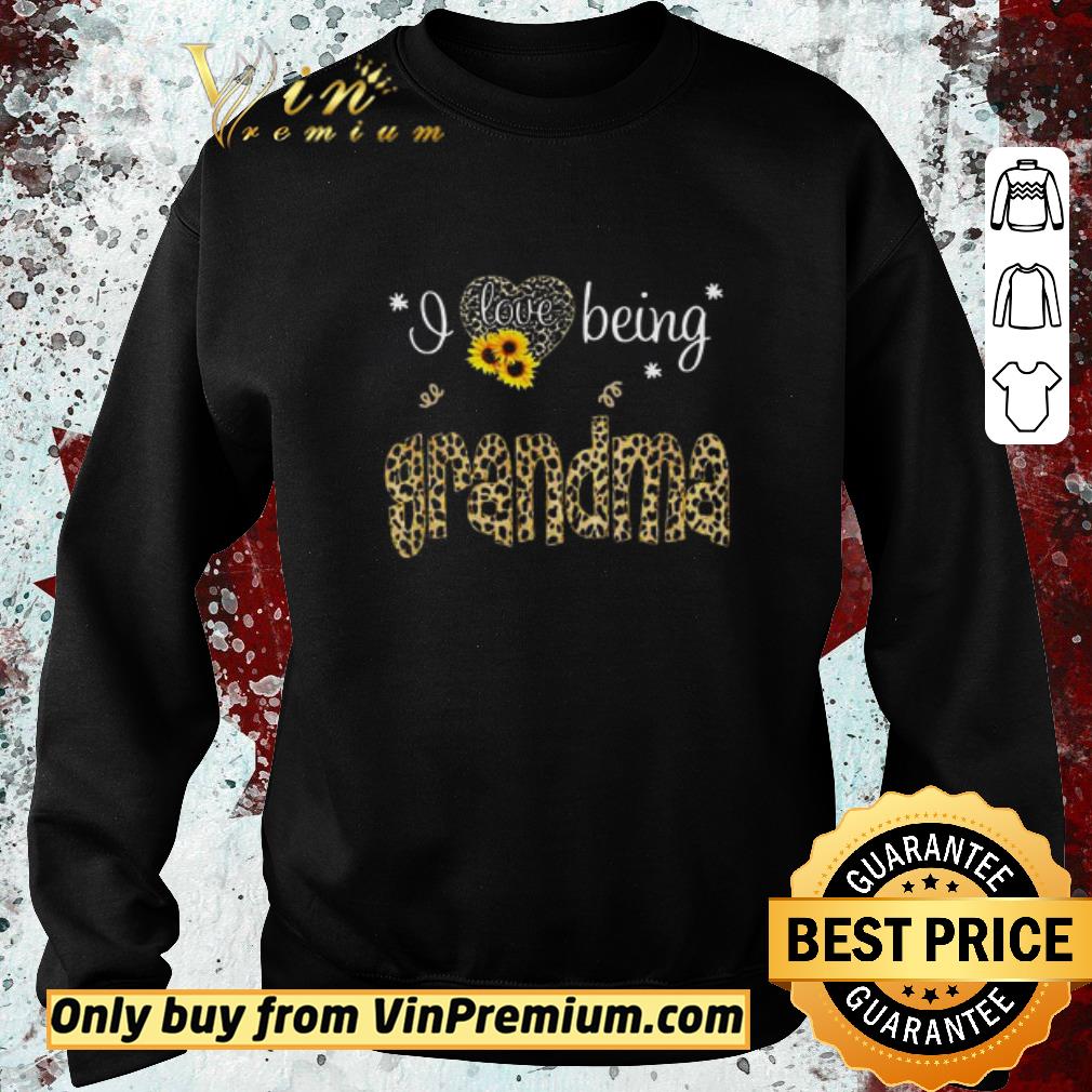 Awesome I love being grandma leopard sunflower shirt 6 Awesome I love being grandma leopard sunflower shirt