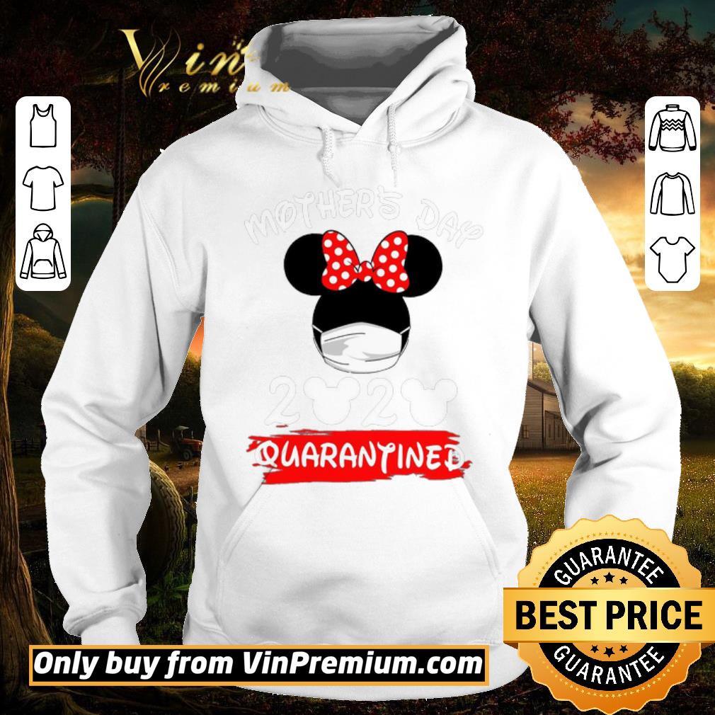 Awesome Mickey Mouse Mask Mother's Day 2020 Quarantined Coronavirus shirt