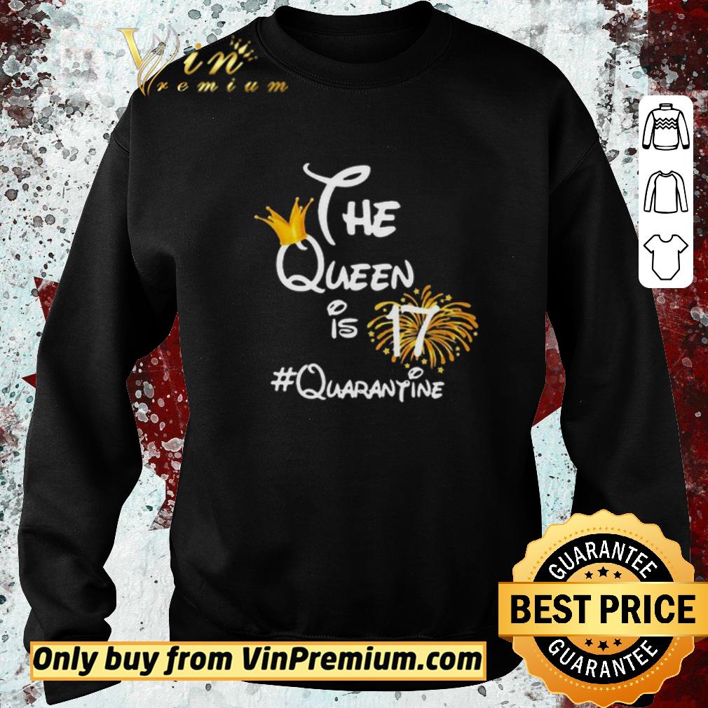Hot The Queen Is 17 Quarantine Fireworks shirt