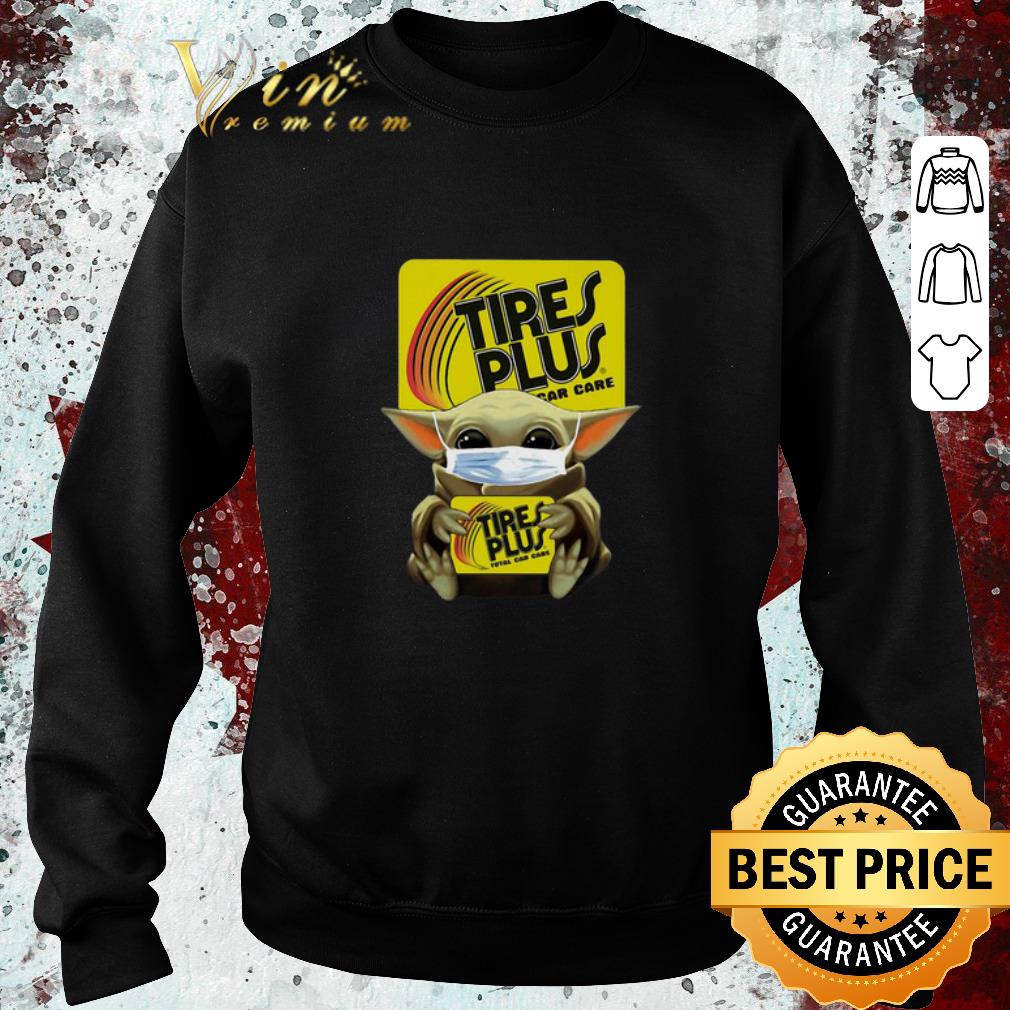 Official Baby Yoda mask Tires Plus Covid-19 shirt