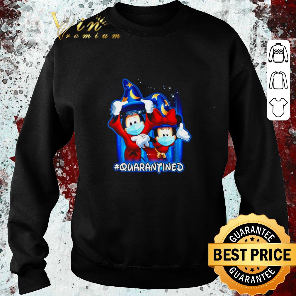 Premium Wizard Mickey and Minnie Mouse mask #quarantined Coronavirus shirt 6 Premium Wizard Mickey and Minnie Mouse mask #quarantined Coronavirus shirt