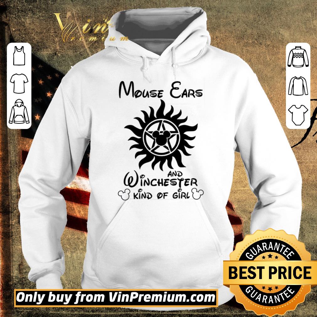 Awesome Mouse Ears And Winchester Kind Of Girl shirt