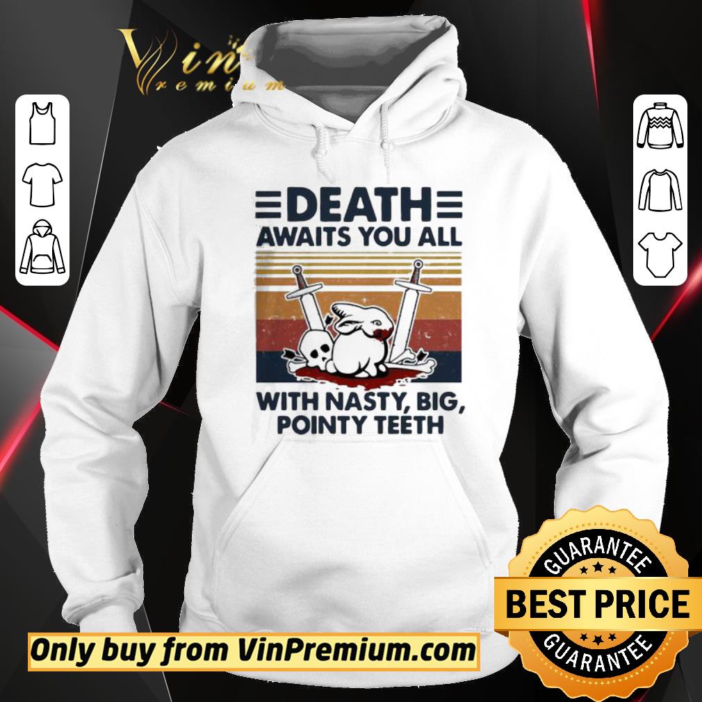 Hot Death awaits you all with nasty big pointy teeth rabbit skull vintage shirt 6 Hot Death awaits you all with nasty big pointy teeth rabbit skull vintage shirt