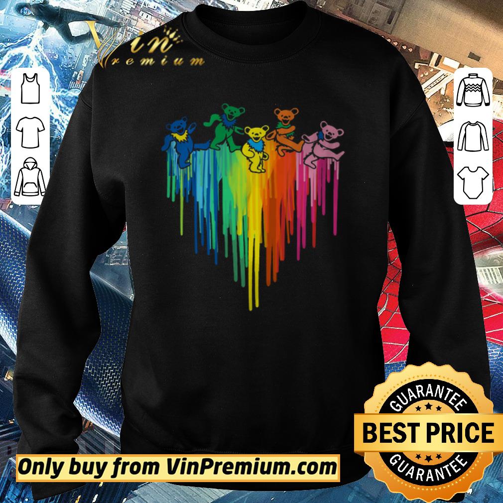 Awesome Bear Grateful Heart Watercolor shirt