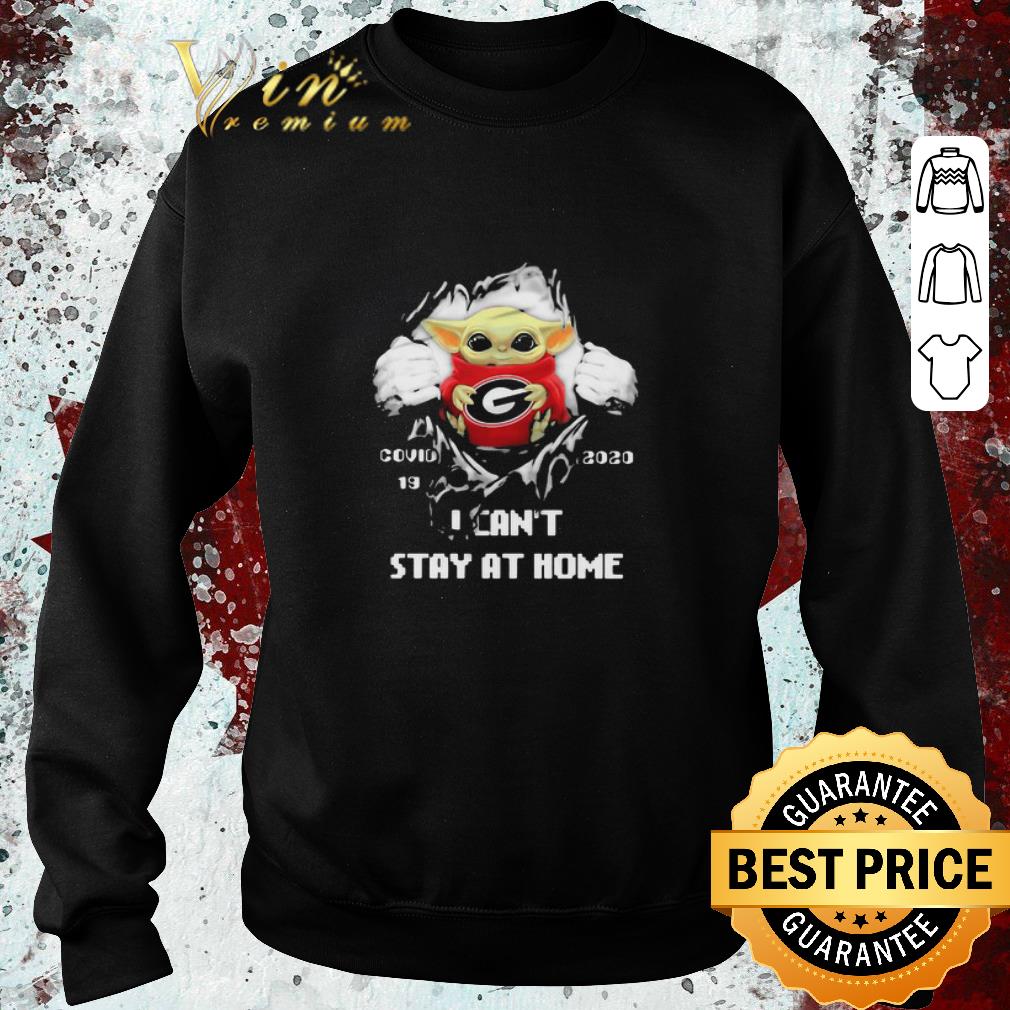 Original Baby Yoda Green Bay Packers Covid-19 2020 I Can’t Stay At Home shirt