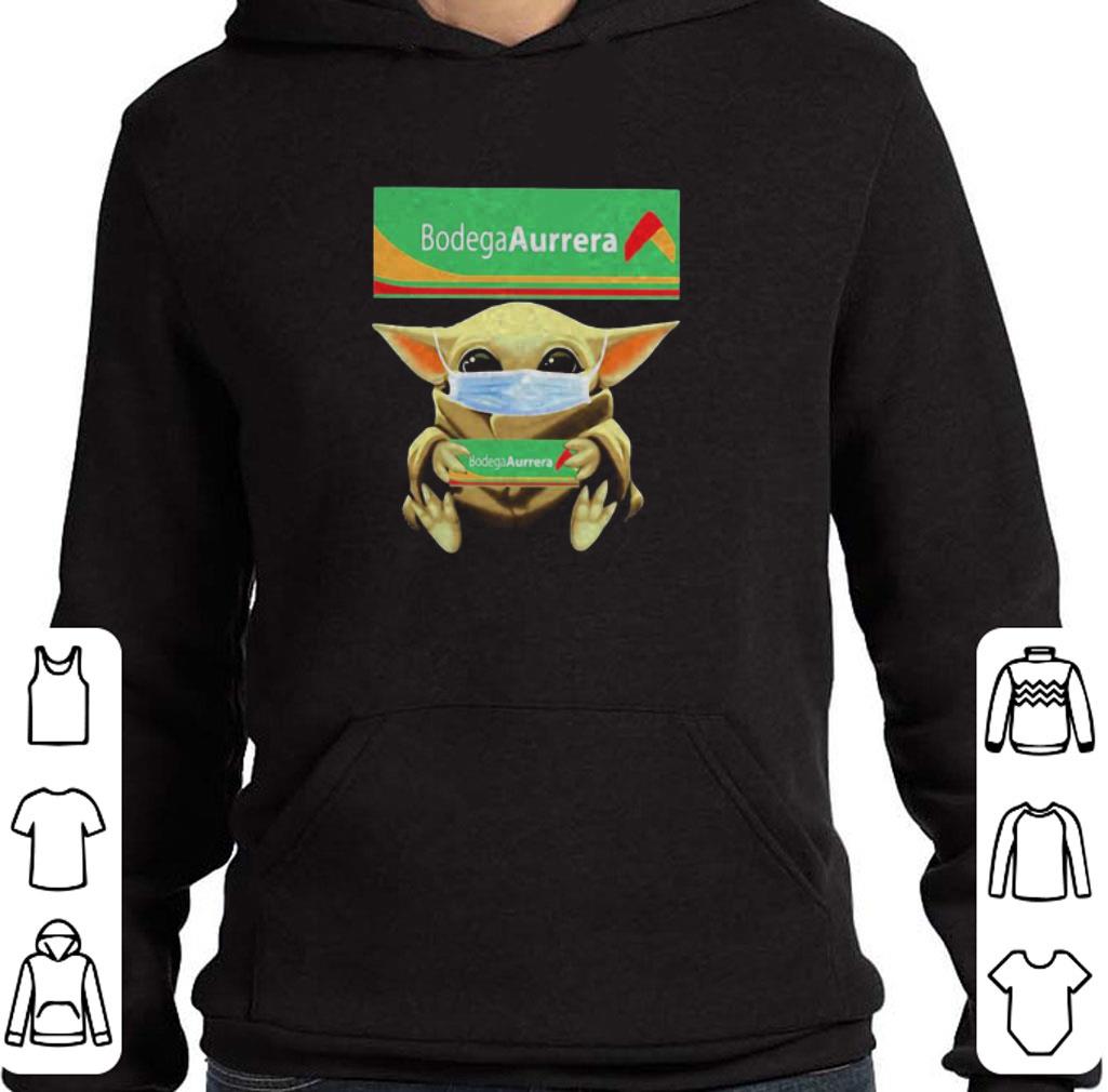 Pretty Baby Yoda mask Bodega Aurrera Coronavirus shirt