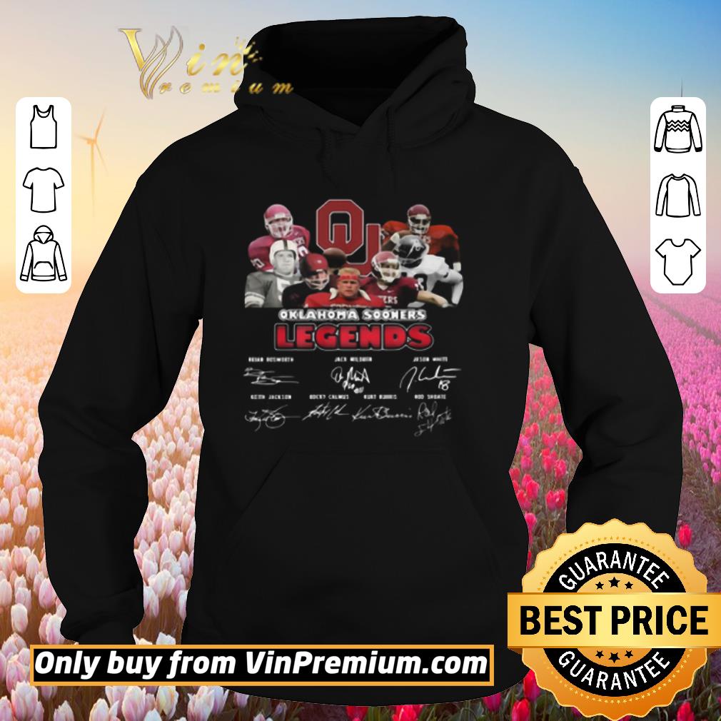 Awesome Oklahoma Sooners NFL Legends Signatures shirt