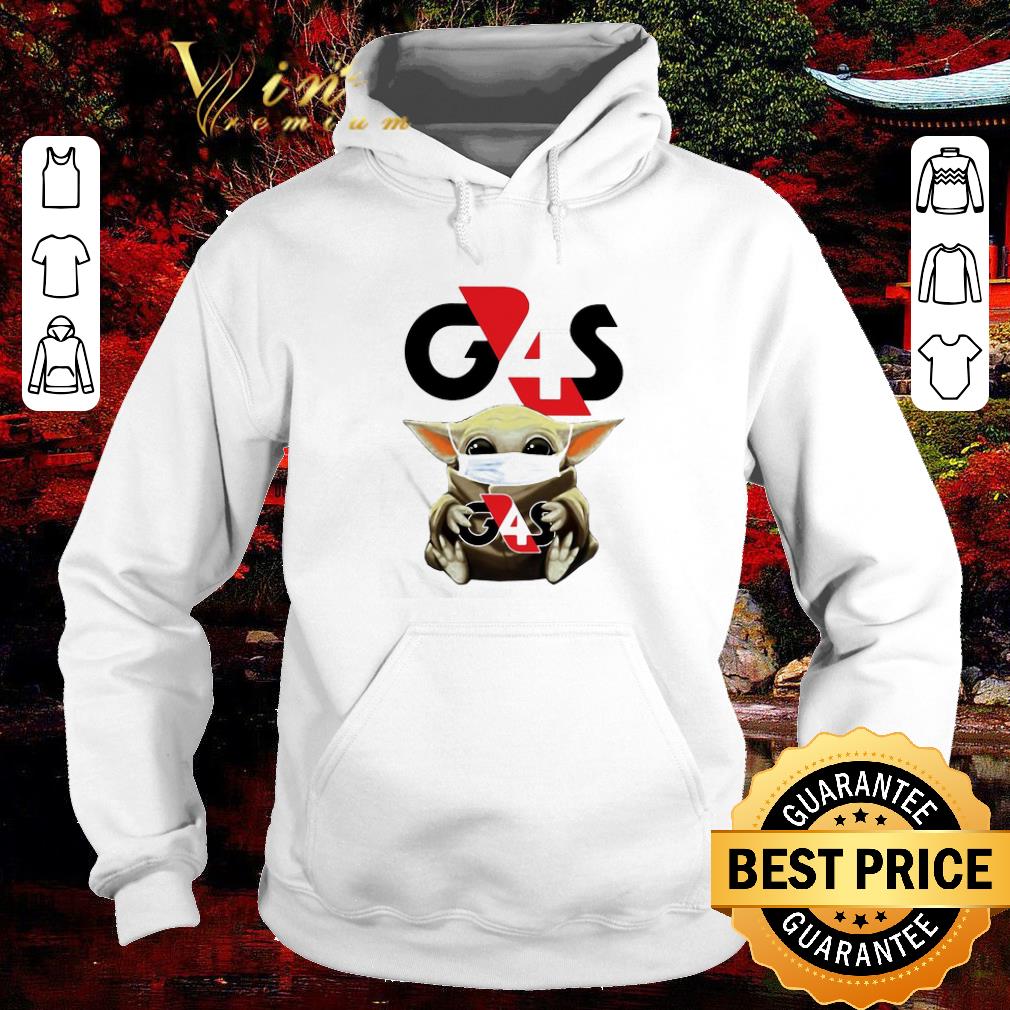 Awesome Baby Yoda mask G4S Group 4 Securicor Coronavirus shirt