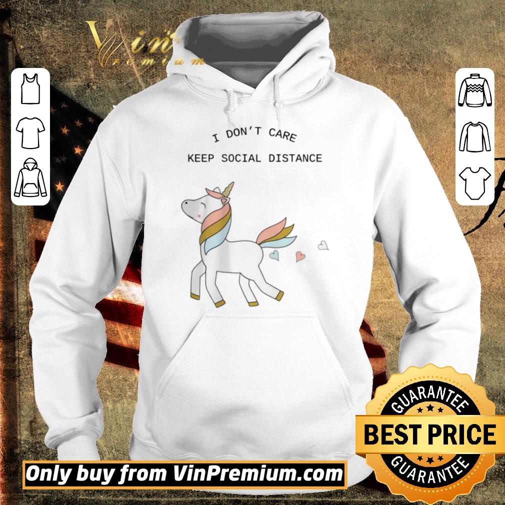 Pretty Unicorn Don’t Care Keep Social Distance shirt 6 Pretty Unicorn Don’t Care Keep Social Distance shirt