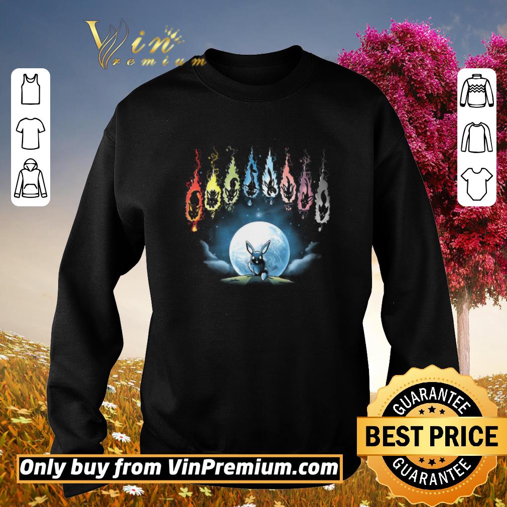 Hot Pokemon Eevee Evolution Moon shirt 6 Hot Pokemon Eevee Evolution Moon shirt
