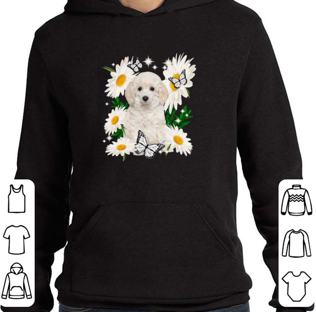 Nice White Toy Poodle Daisy Flower shirt 6 Nice White Toy Poodle Daisy Flower shirt