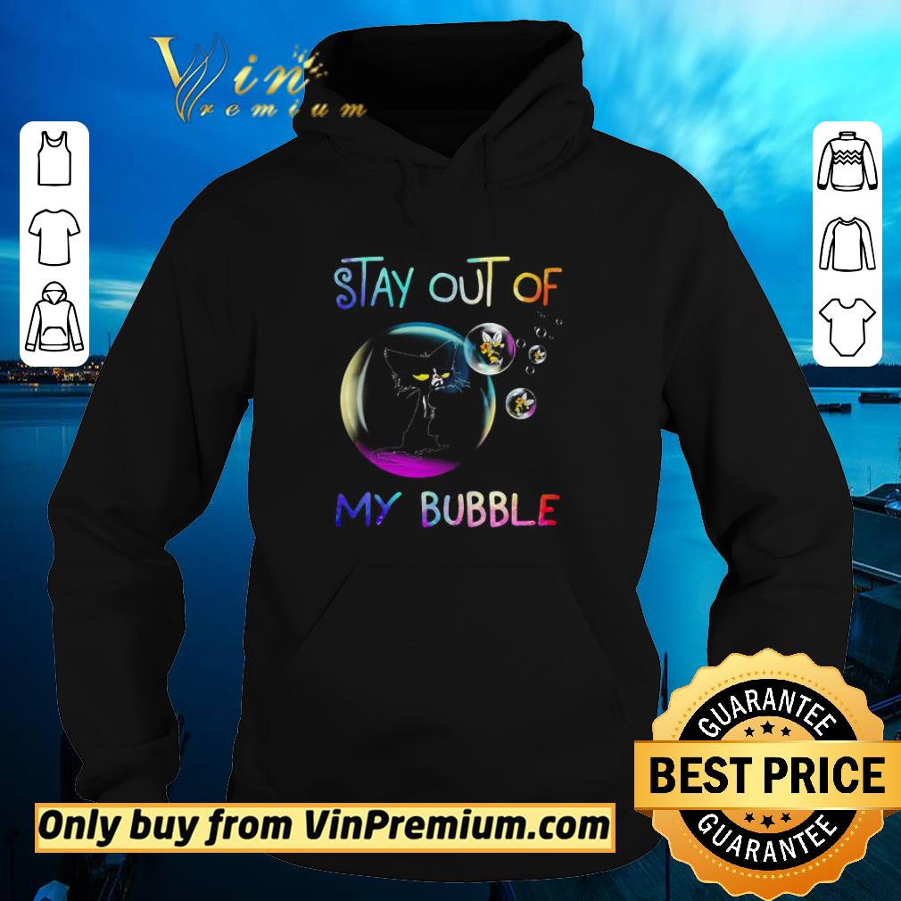 Hot Bee stay out of my bubble cat shirt