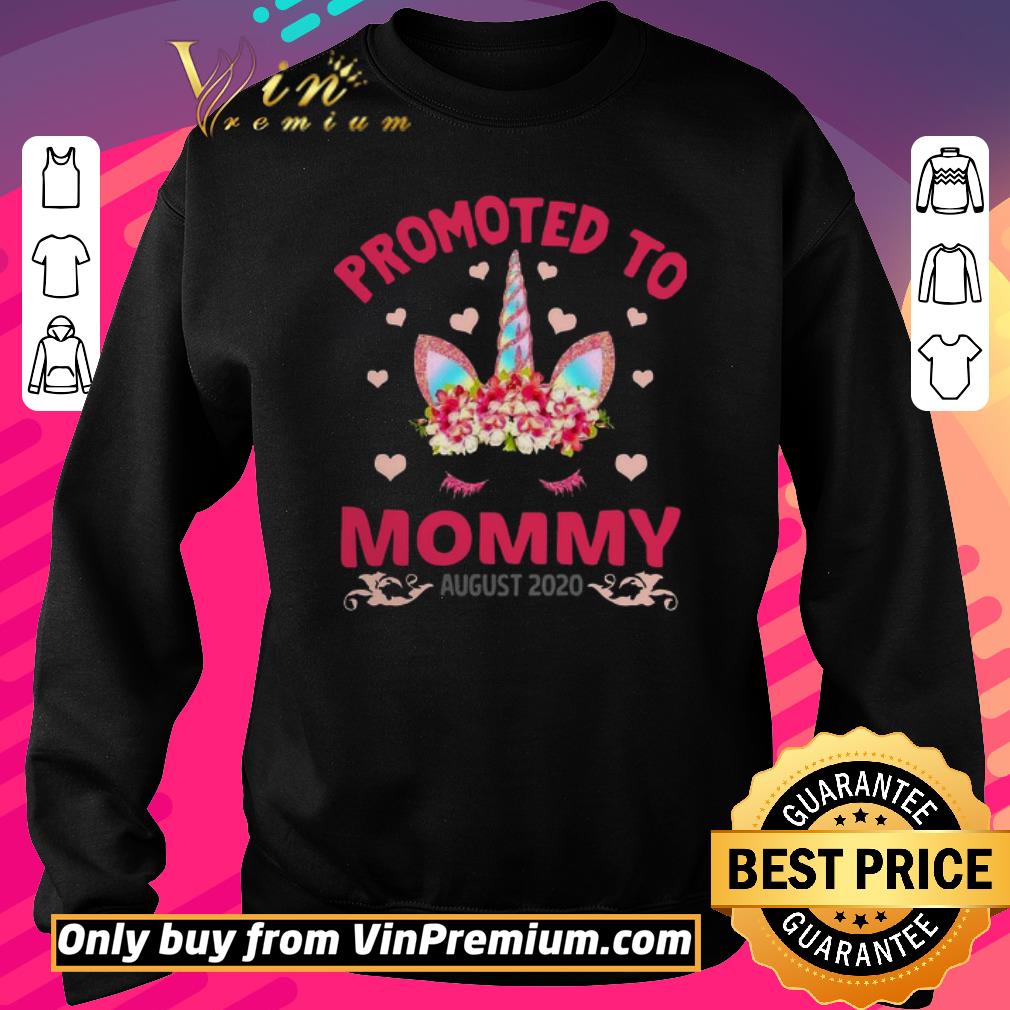 Pretty Promoted to Mommy 2020 August Pregnancy Reveals Unicorn Face shirt 6 Pretty Promoted to Mommy 2020 August Pregnancy Reveals Unicorn Face shirt