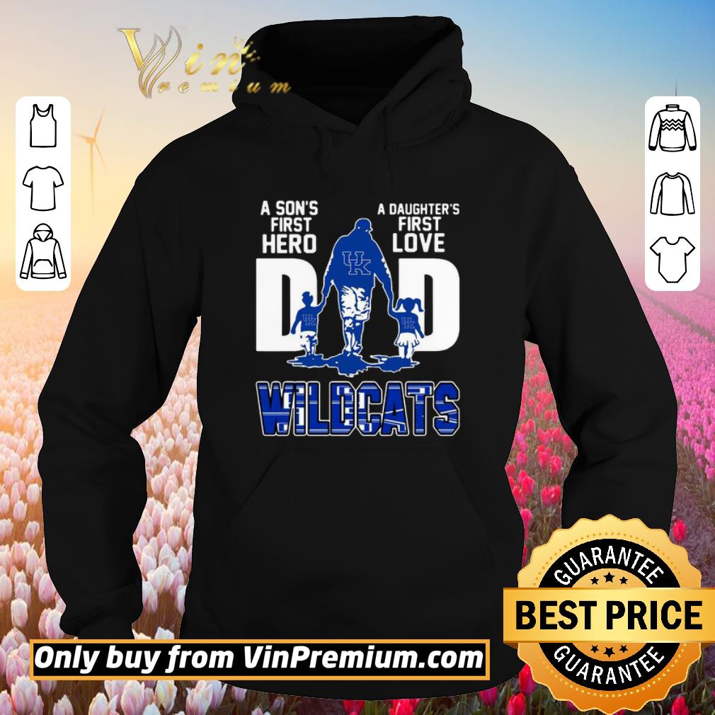 Awesome Wildcats Dad a son’s first hero a daughter’s first love shirt