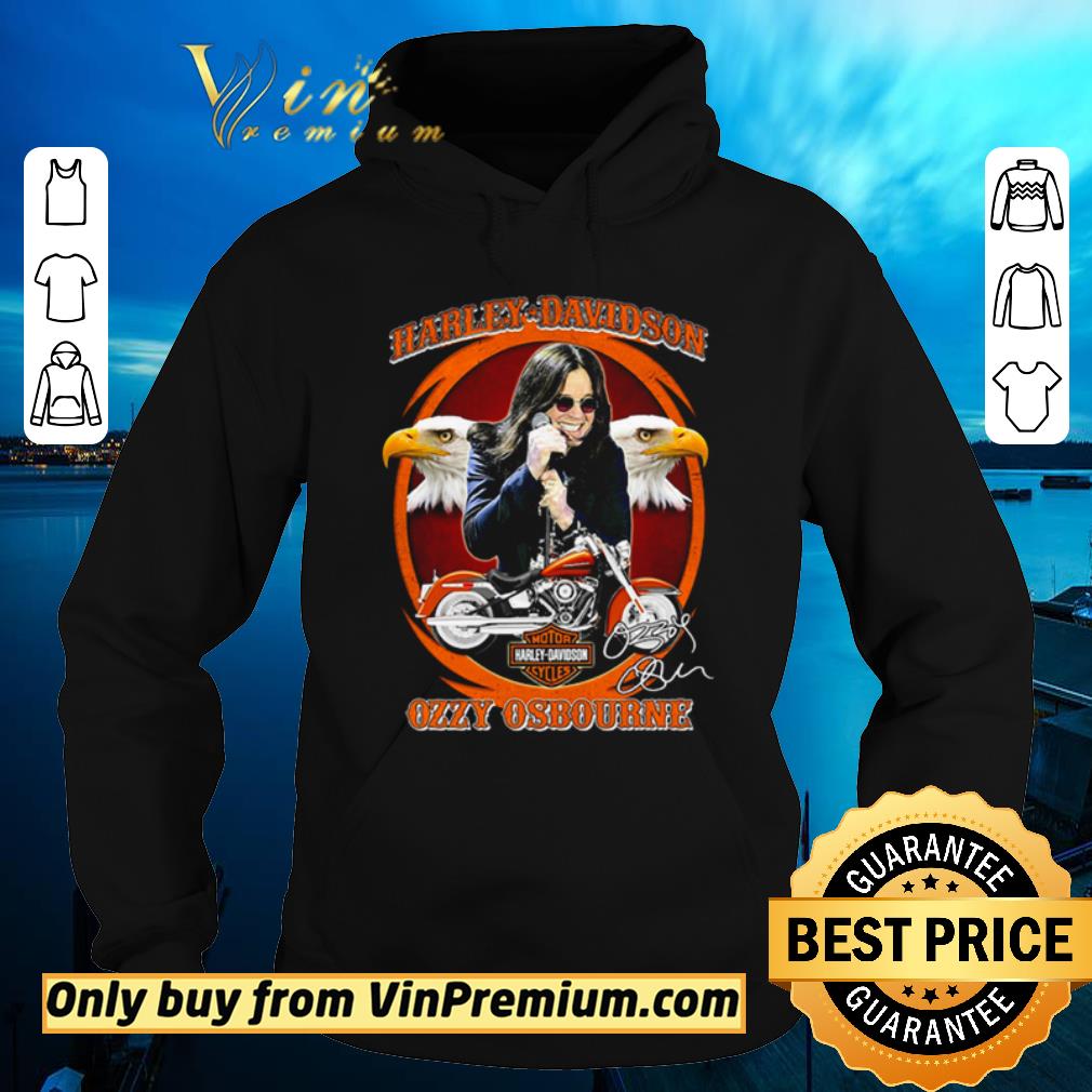 Pretty Motor Harley Davidson Cycles Ozzy Osbourne Signature shirt
