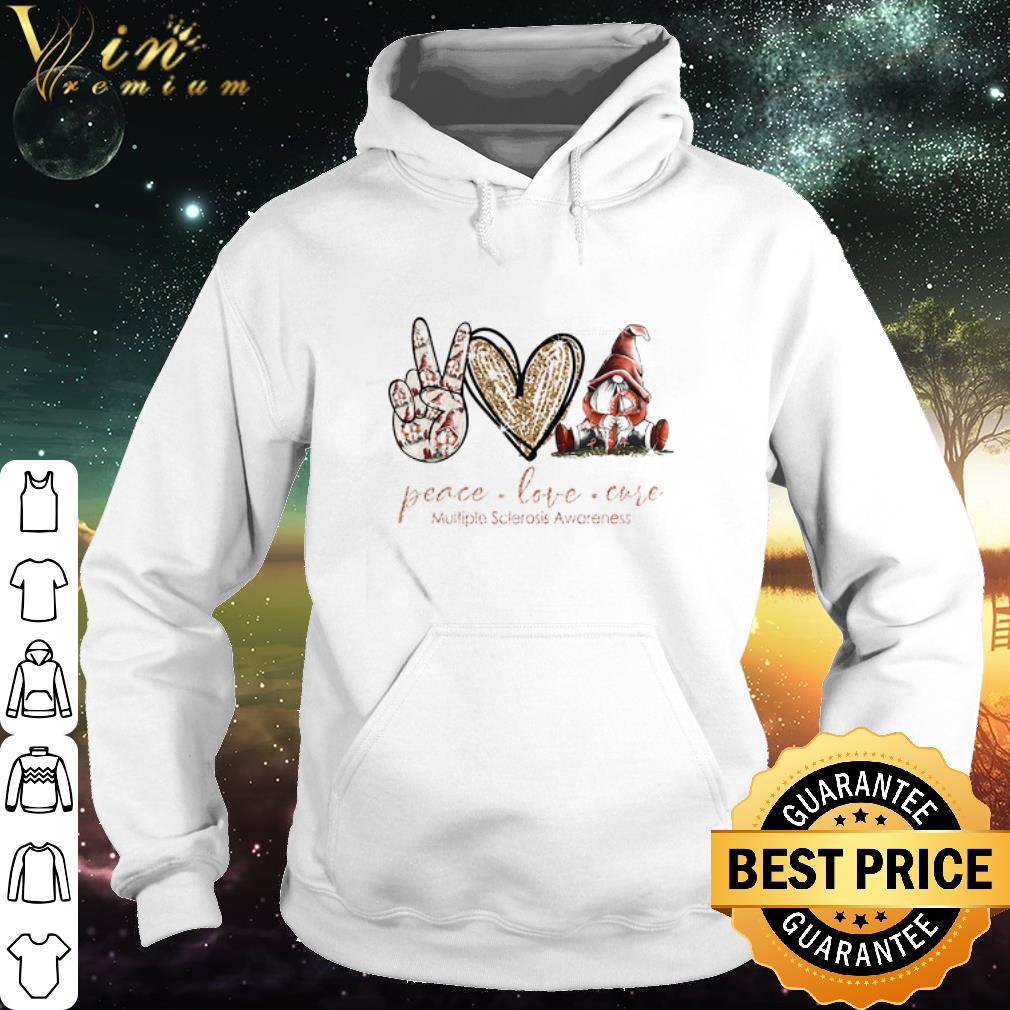 Cool Peace Love Cure Gnomes Multiple Sclerosis Awareness.png