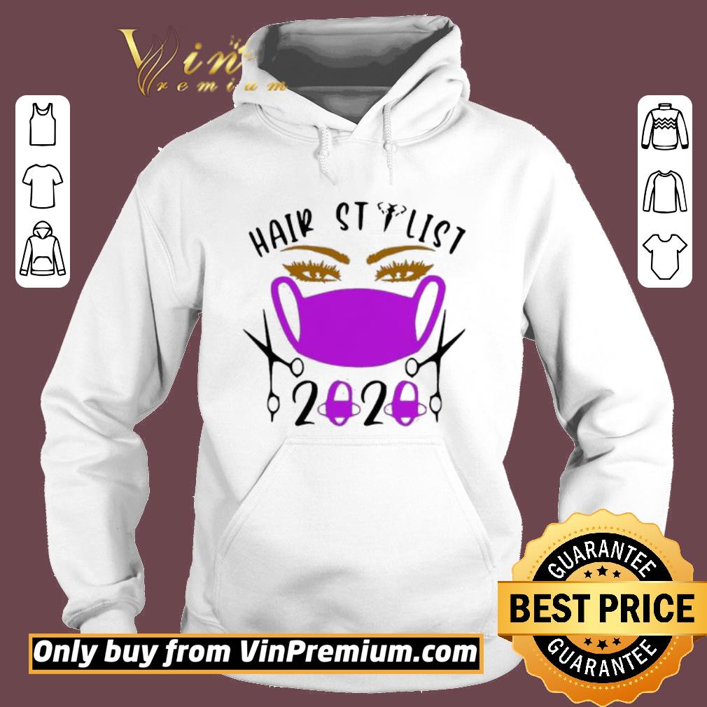 Hot Purple Hair Stylist 2020 Face Mask shirt 6 Hot Purple Hair Stylist 2020 Face Mask shirt