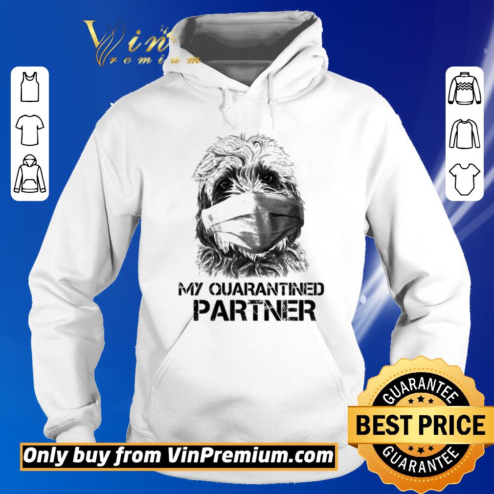 Pretty My Quarantine Partner Goldendoodle shirt 2 Pretty My Quarantine Partner Goldendoodle shirt