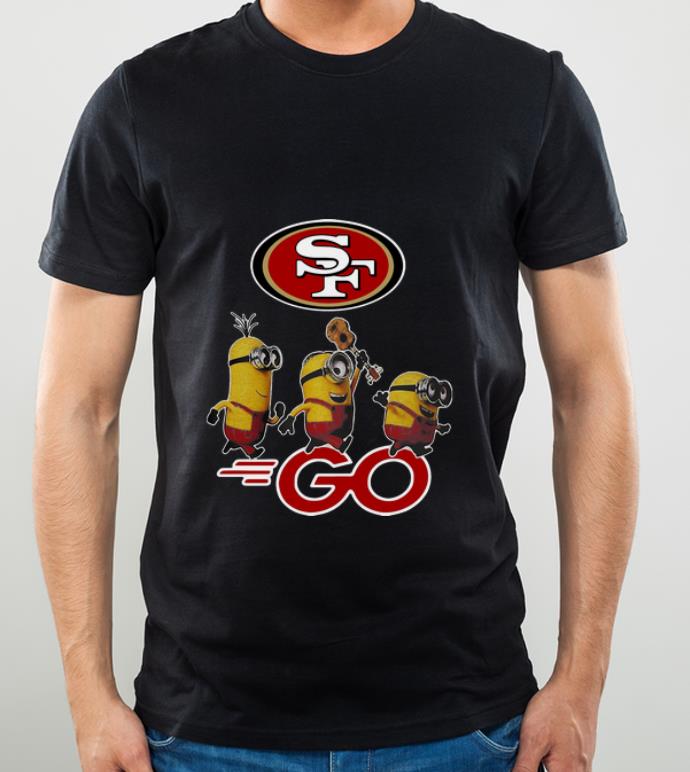 Great Minions Go With Guitar San Francisco 49ers Football shirt