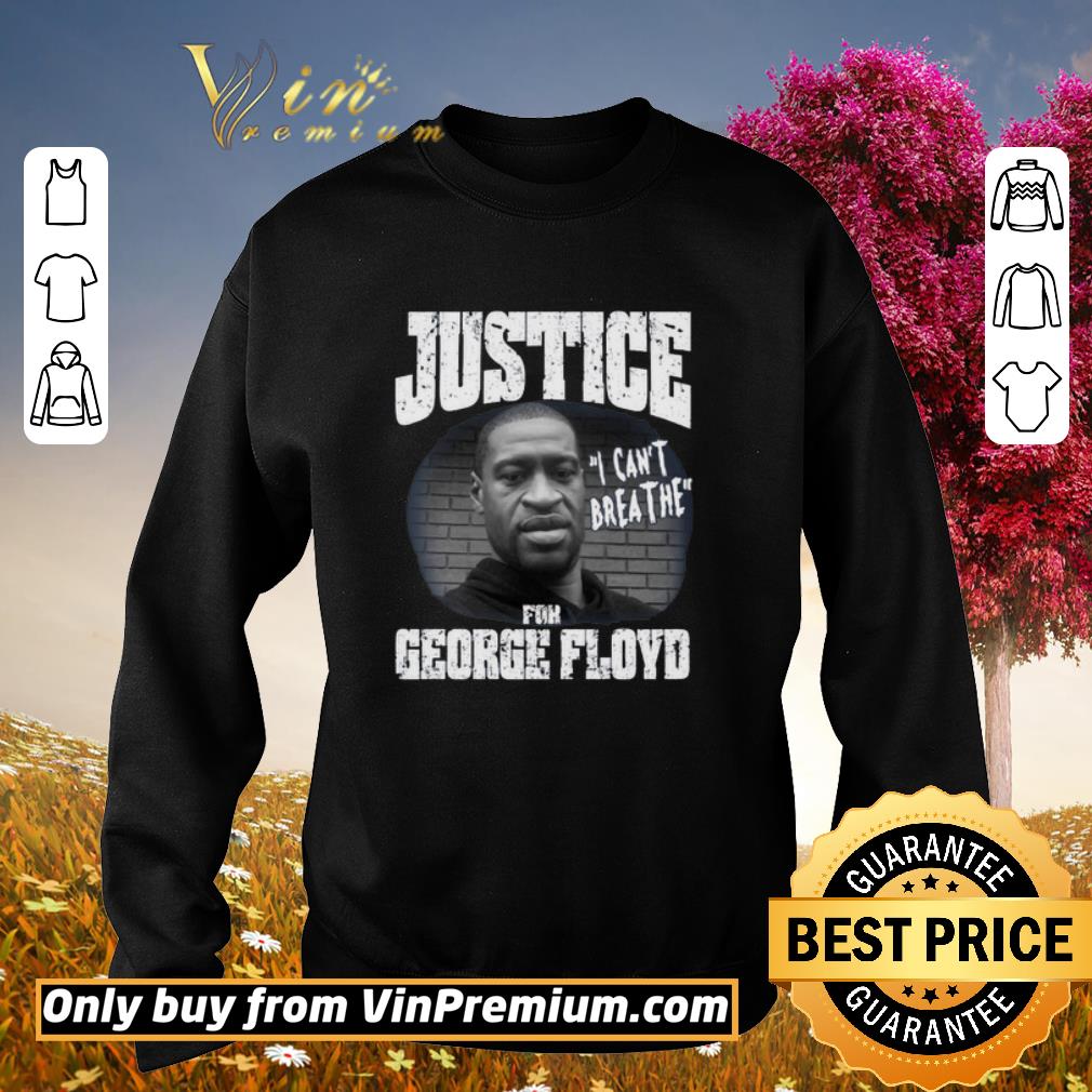 Pretty Justice for George Floyd I can't breathe shirt 6 Pretty Justice for George Floyd I can't breathe shirt