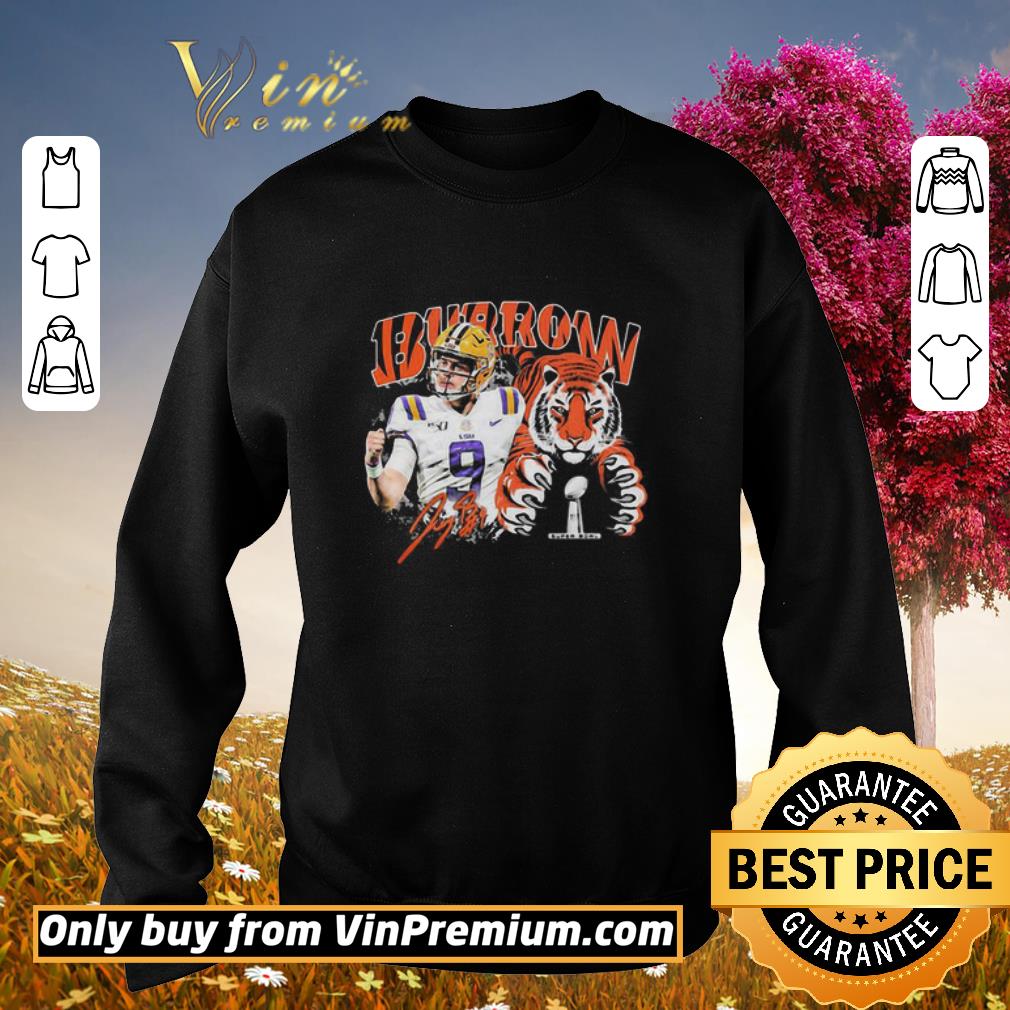 Pretty Joe Burrow Cincinnati Bengals Team Champions Signature shirt