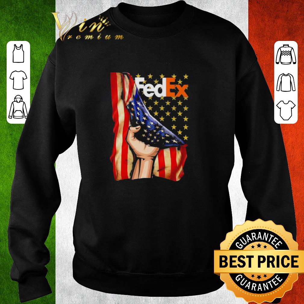 Hot Fedex and American Flag Independence Day shirt