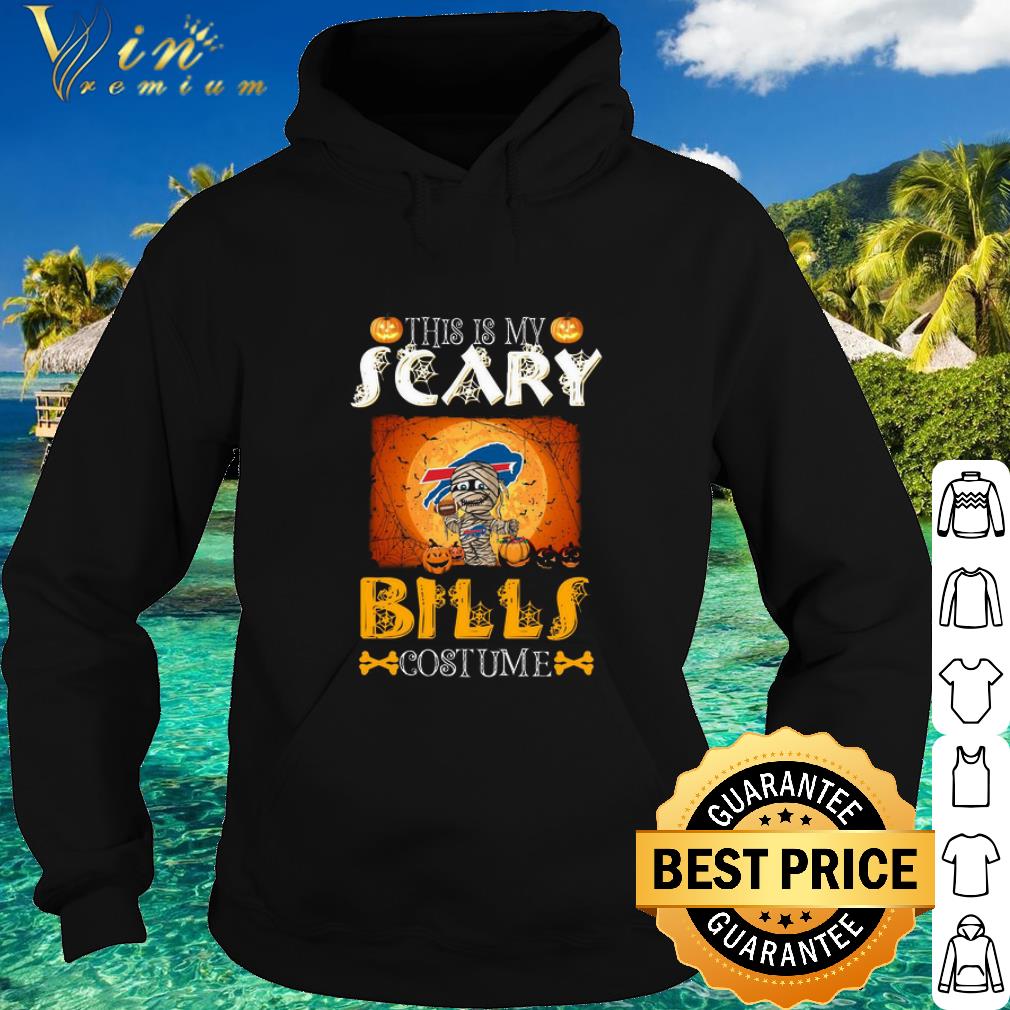 Cool This Is My Scary Buffalo Bills Logo Costume Halloween shirt 6 Cool This Is My Scary Buffalo Bills Logo Costume Halloween shirt