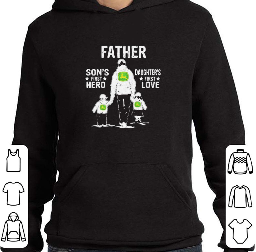 Top John Deer Father Son’s First Hero Daughter’s First Love Father’s Day shirt 6 Top John Deer Father Son’s First Hero Daughter’s First Love Father’s Day shirt