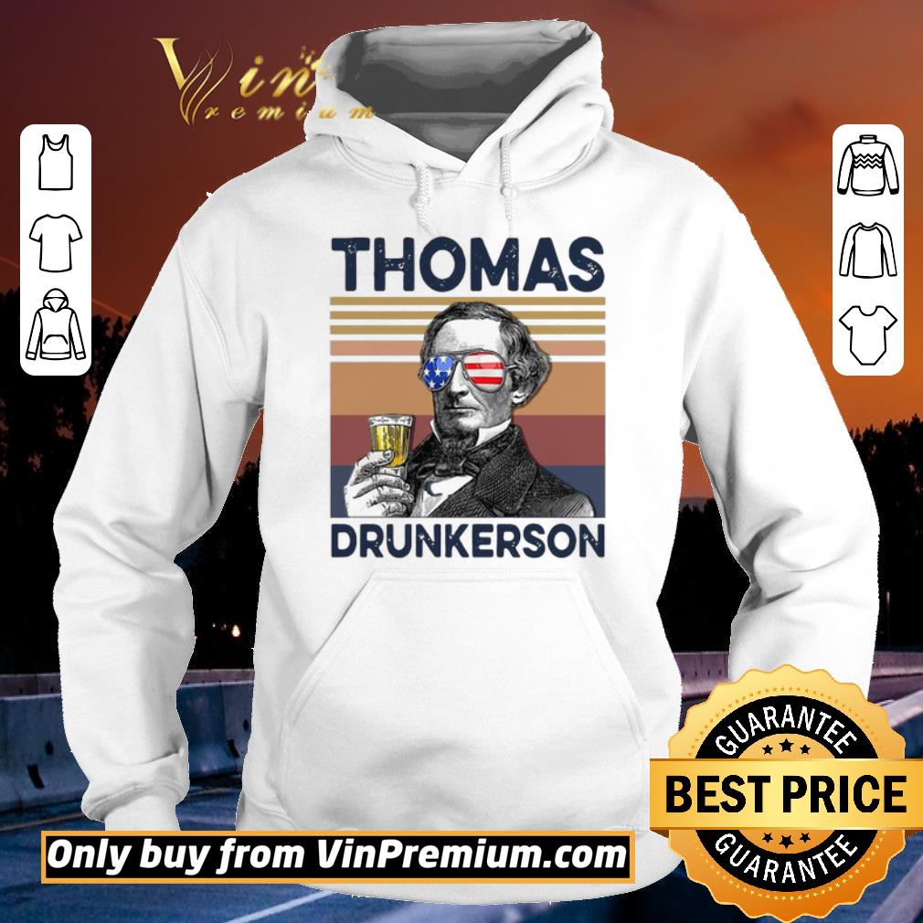 Hot US Drink Thomas Drunkerson Independence Day Vintage shirt