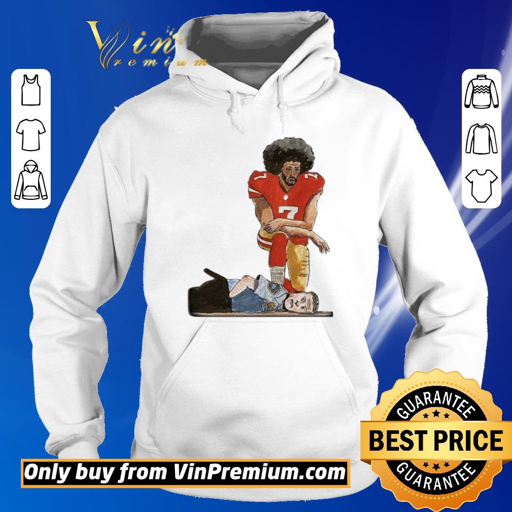 Hot Colin Kaepernick kneeling on the neck Police shirt