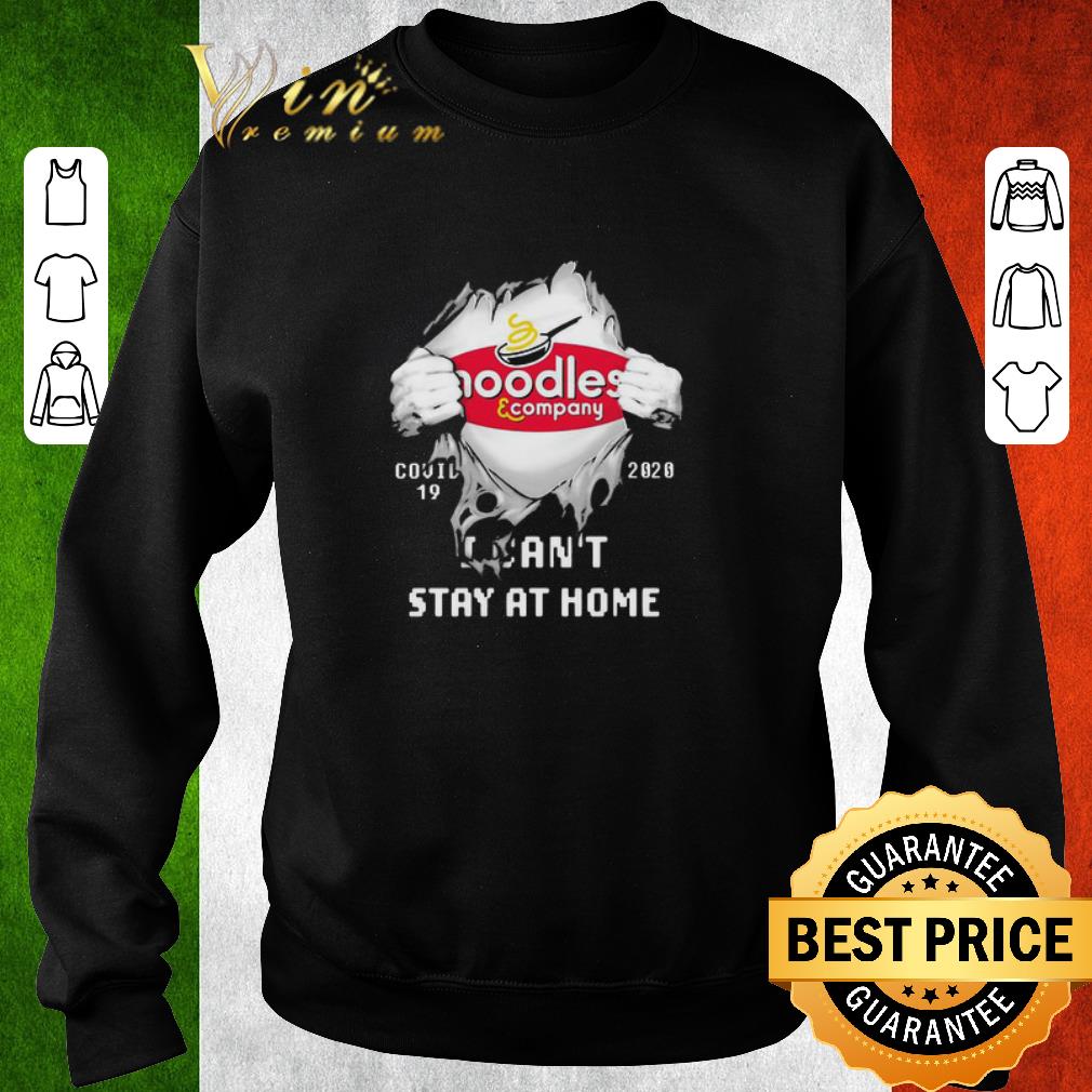 Premium Noodles & Company Inside Me Covid-19 2020 I can’t stay at home shirt