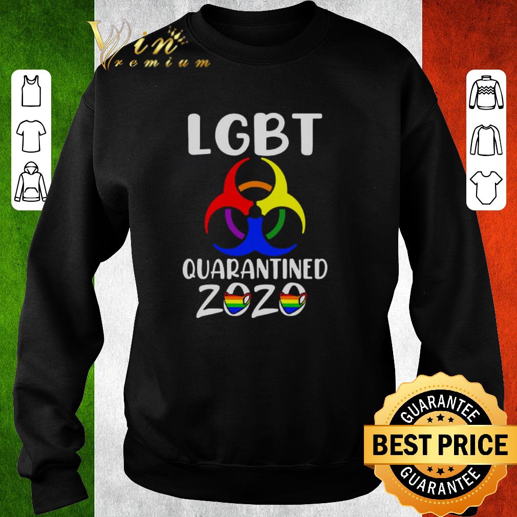 Pretty LGBT quarantined 2020 Coronavirus shirt