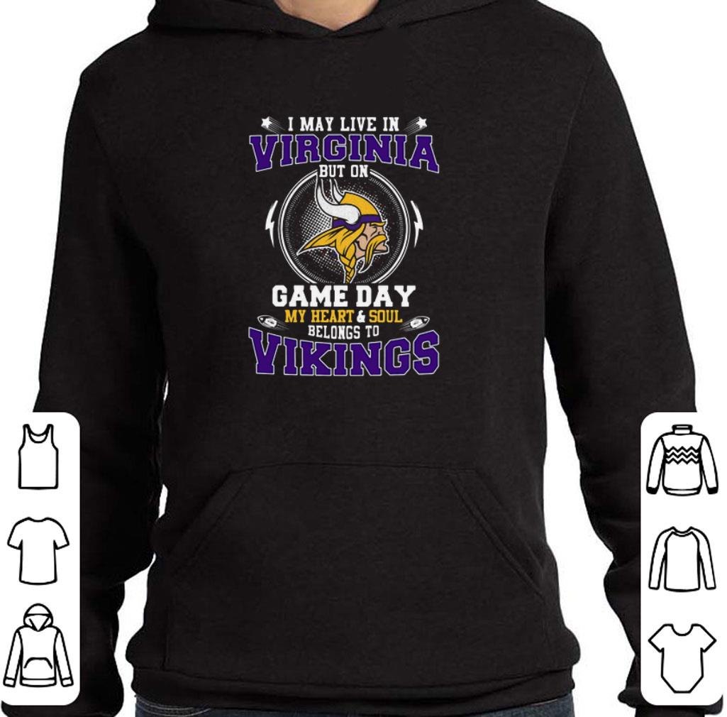Awesome I May Live In New York But On Game Day Minnesota Vikings shirt 6 Awesome I May Live In New York But On Game Day Minnesota Vikings shirt