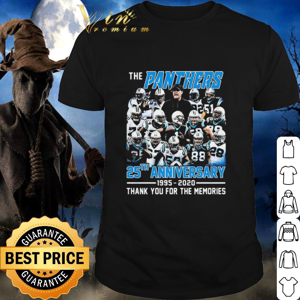 carolina panthers 25th anniversary jersey