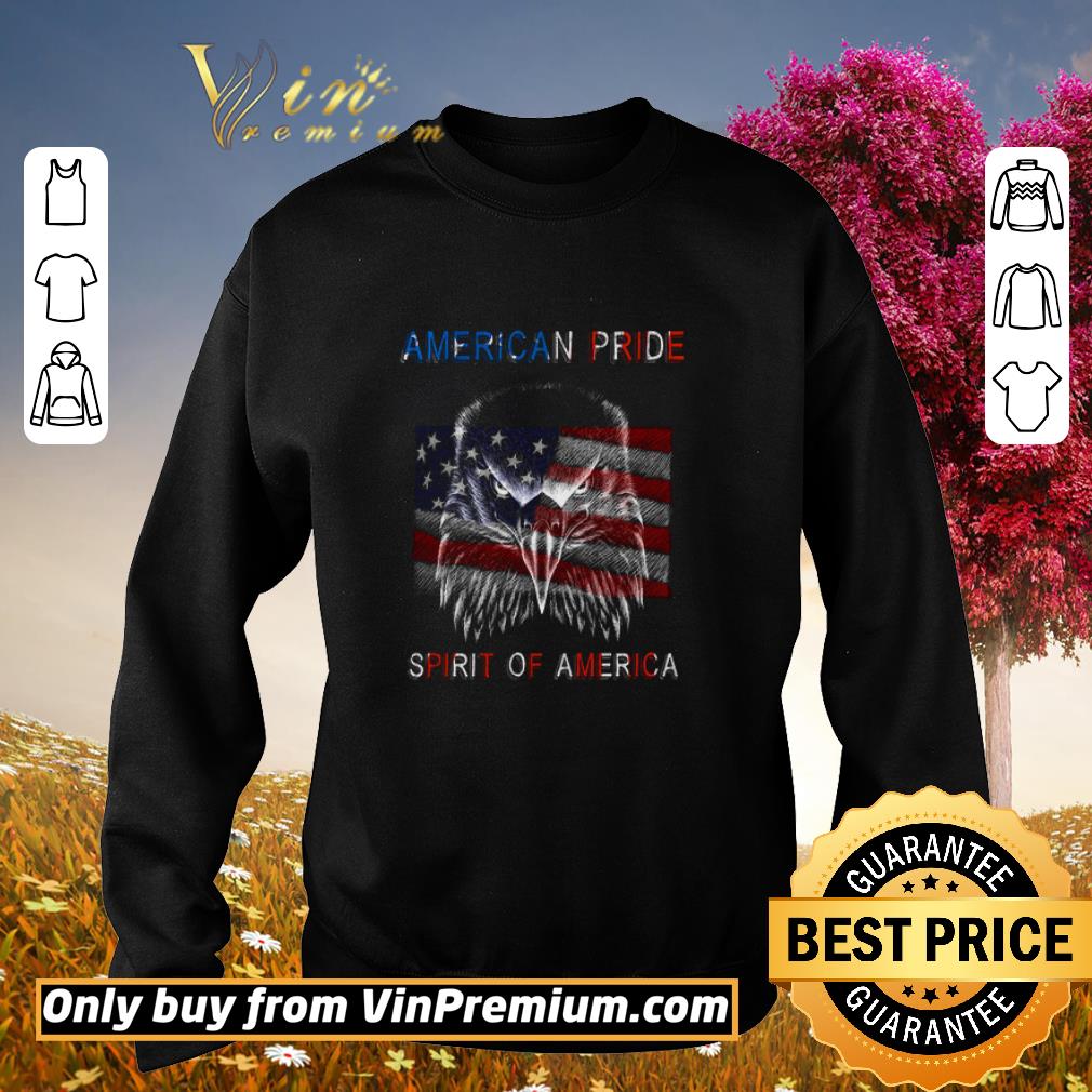 Pretty American Pride Spirit Of America Eagle shirt