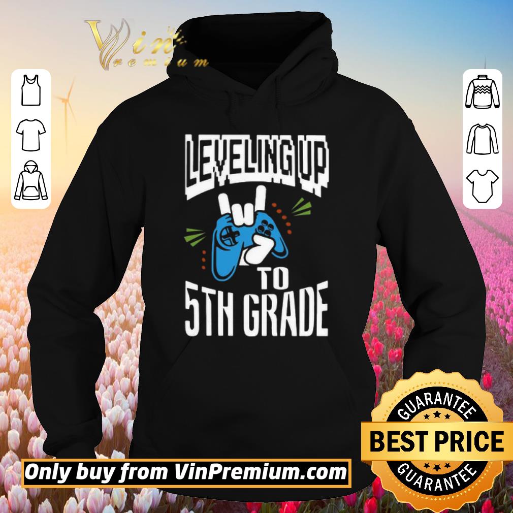 Pretty Leveling Up To 5TH Grade shirt