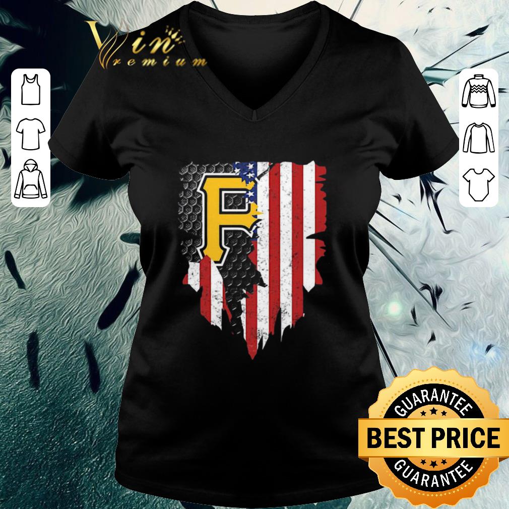 pittsburgh pirates american flag shirt