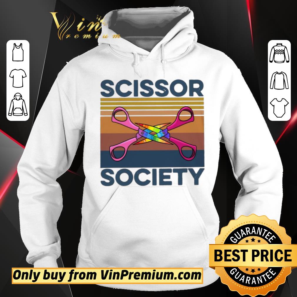 Awesome Scissor society vintage shirt
