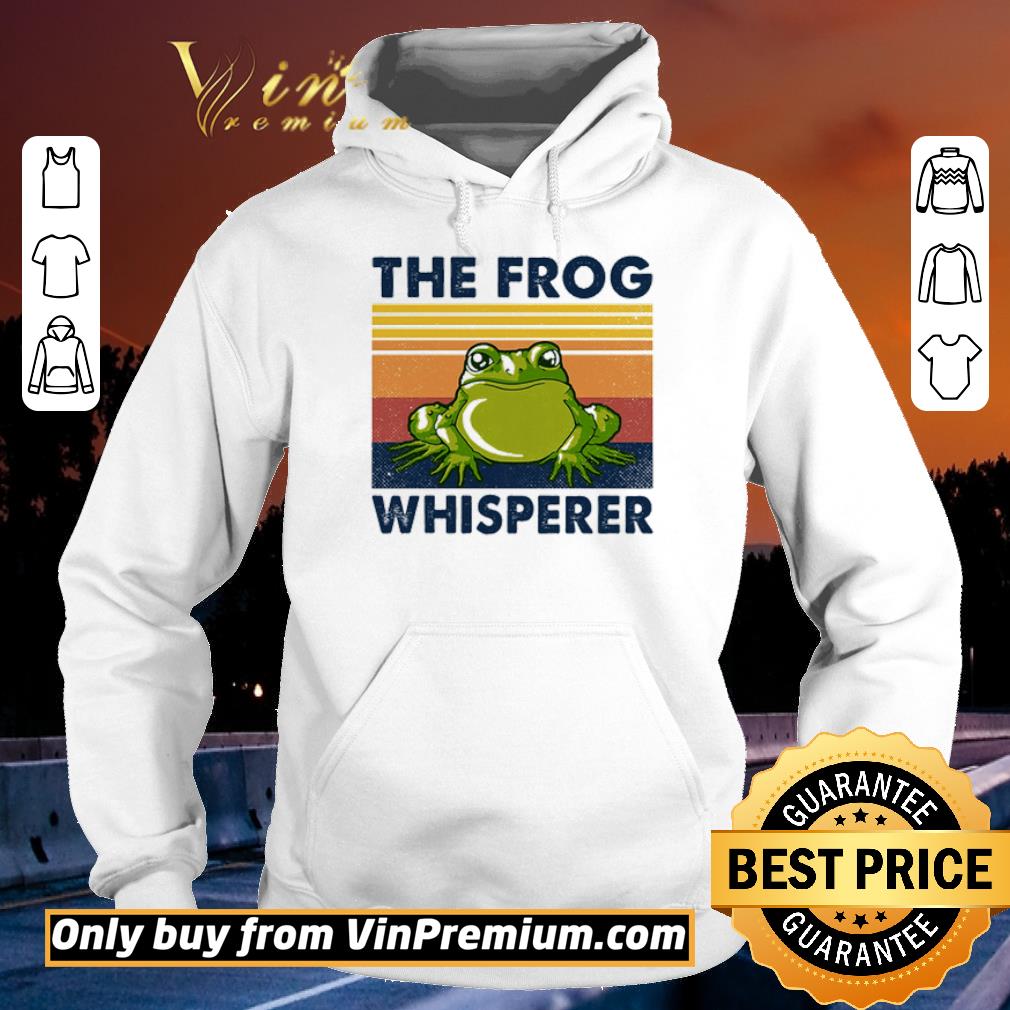 Awesome The frog whisperer vintage shirt 2 Awesome The frog whisperer vintage shirt