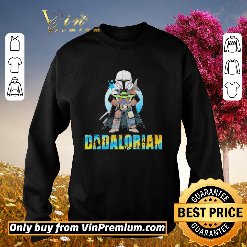 Awesome Star wars the dadalorian cartoon shirt