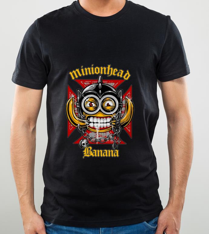 Pretty Minionhead Minion Motörhead Banana shirt