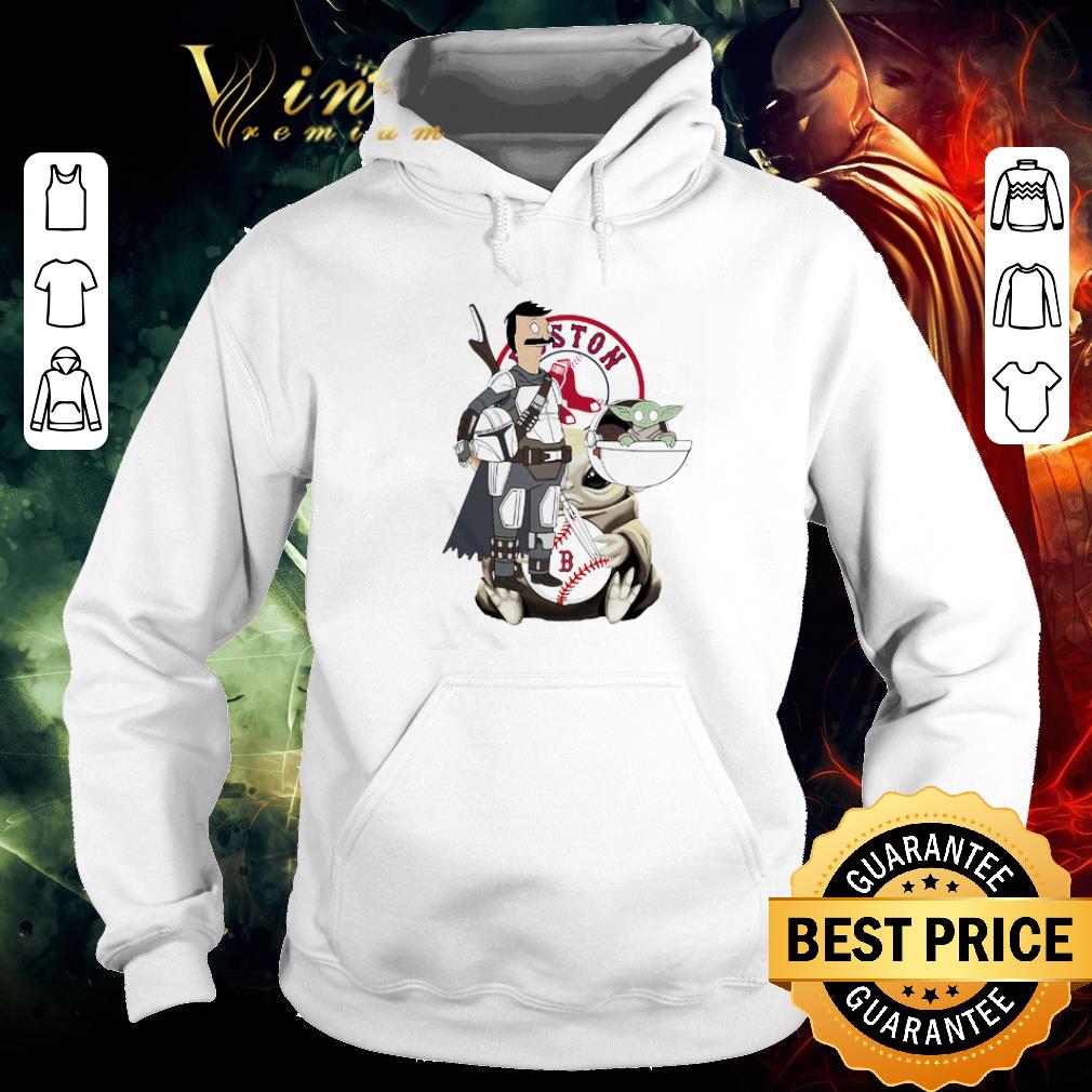 Top Bob's Burgers And Baby Yoda Boston Red Sox shirt