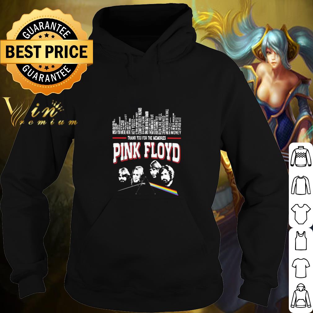 Cool Thank You For The Memories Pink Floyd Albums shirt